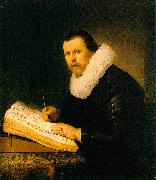 REMBRANDT Harmenszoon van Rijn, A Scholar